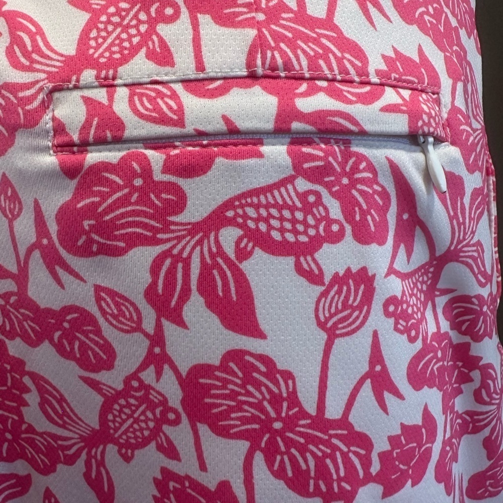 Women’s medium pink and white Golf Skort - Picture 5 of 6